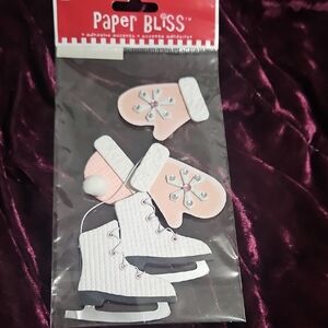Paper Bliss 2004 Ice Skating Stickers